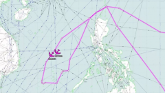 途径巴士海峡后径直闯入中国南沙群岛上空